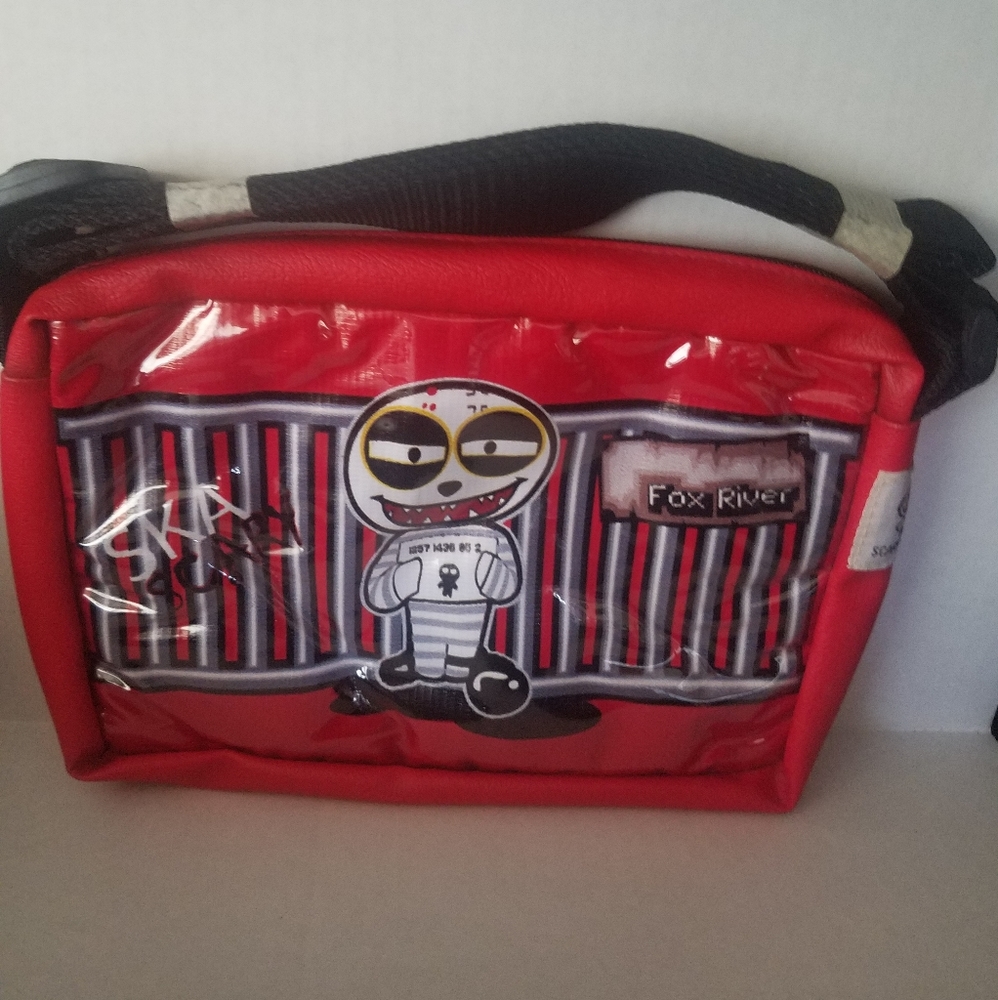 Padded Red Tote by Scary Factory NEW
